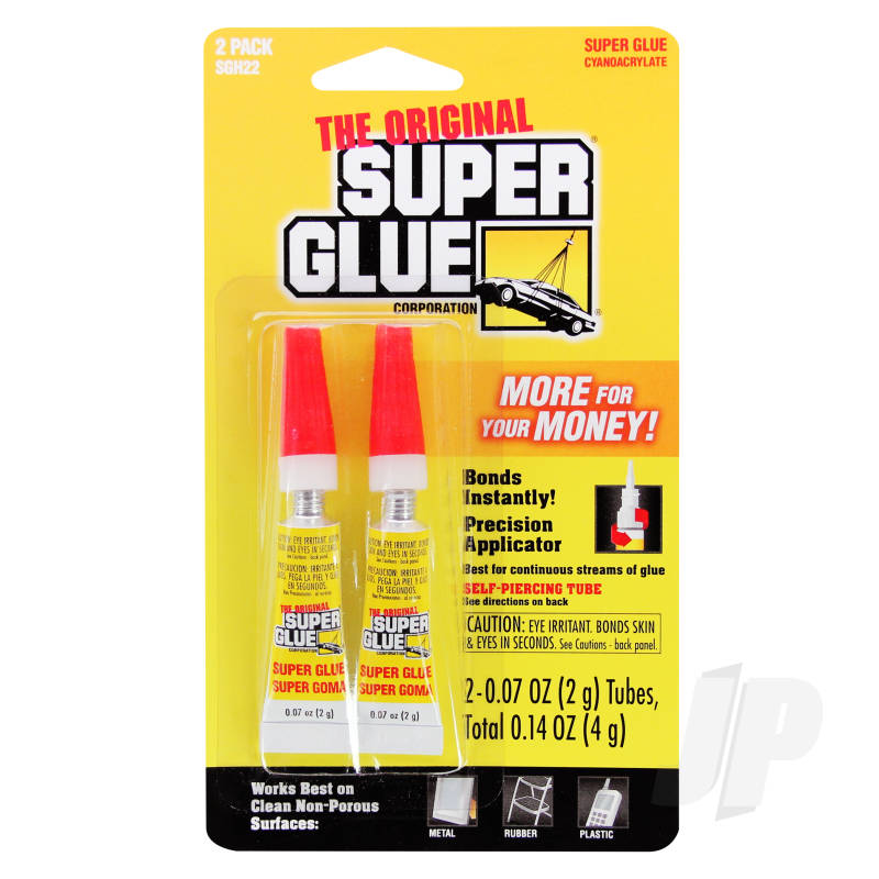 Super Glue Super Glue 2-Pack (2x 0.07oz, 2g) SUPSGH22