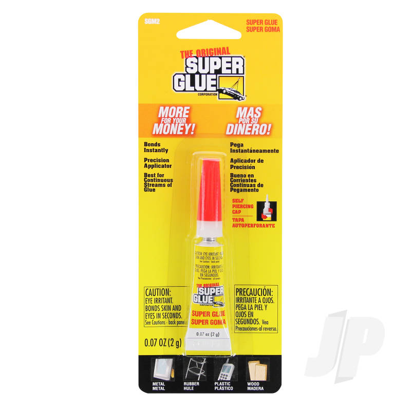 Super Glue Super Glue Tube Small Card (0.07oz, 2g) SUPSGM2