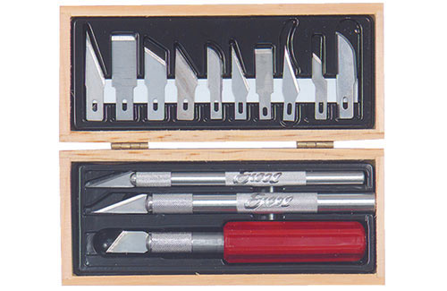 Excel Hobby Set (3 Knives/10 Blades) T-EX44282