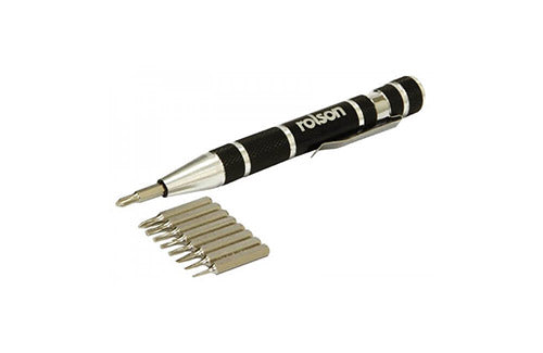 Rolson 9 in 1 Precision Screwdrive Bit Set T-RO-28226