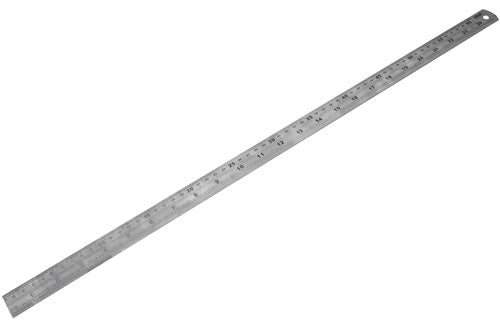 Rolson Stainless Steel Ruler - 600mm T-RO-50826