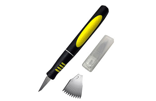 Rolson Soft Grip Hobby Knife w/ Blades T-RO-62908