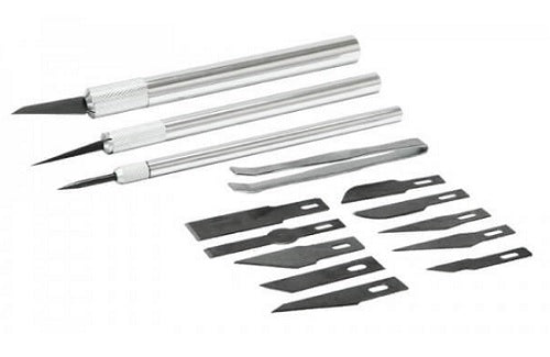 Rolson 17pc Hobby Knife Set T-RO-62917
