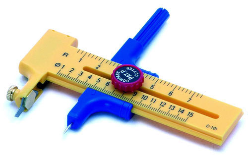 Rolson Compass Cutter w/6 x Spare Blades T-RO-62949