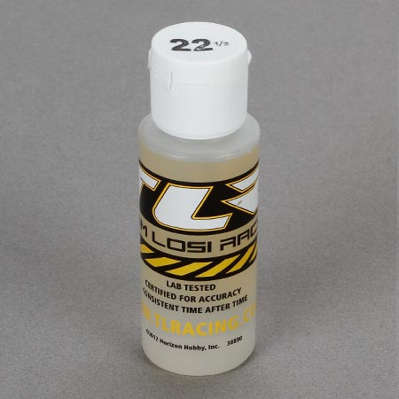 TLR Silicone Shock Oil 22.5 weight 2oz Bottle TLR74003