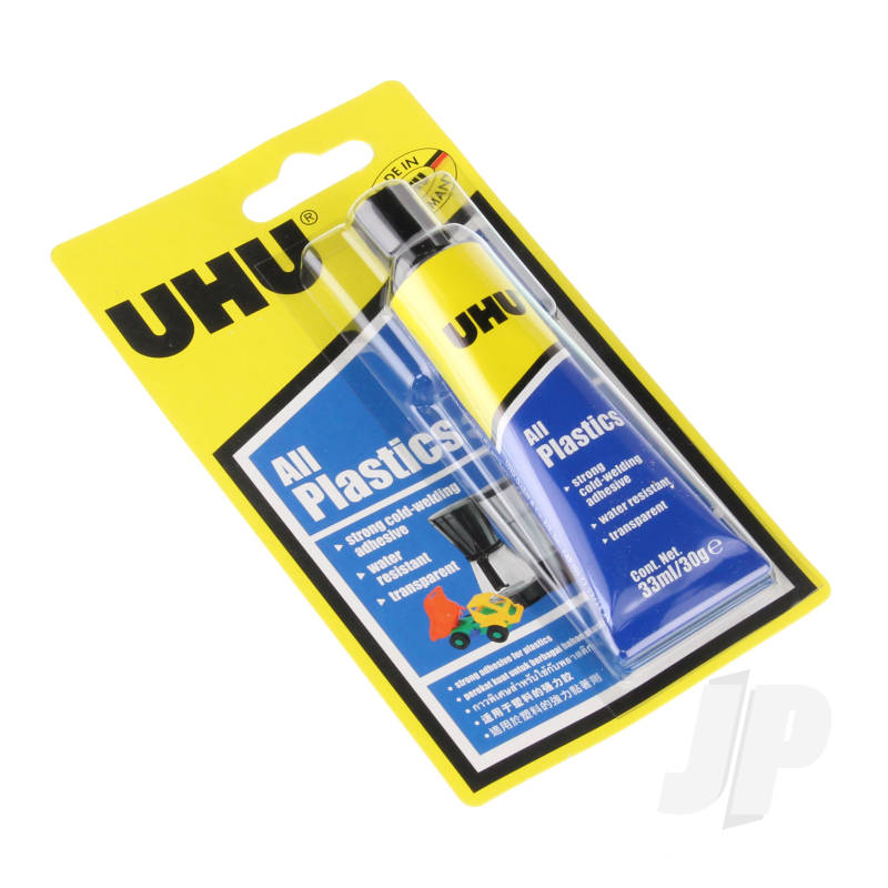 UHU UHU All Plastics Adhesive 33ml UHU37595
