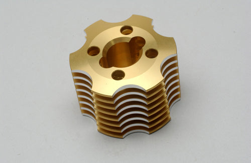 OS Engines Heatsink Head (Gold) 12CV-Hyper X-OS21404000