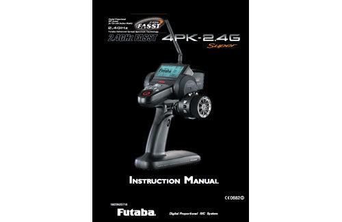 Futaba 4PKS Instruction Manual Y-4PKSMANUAL