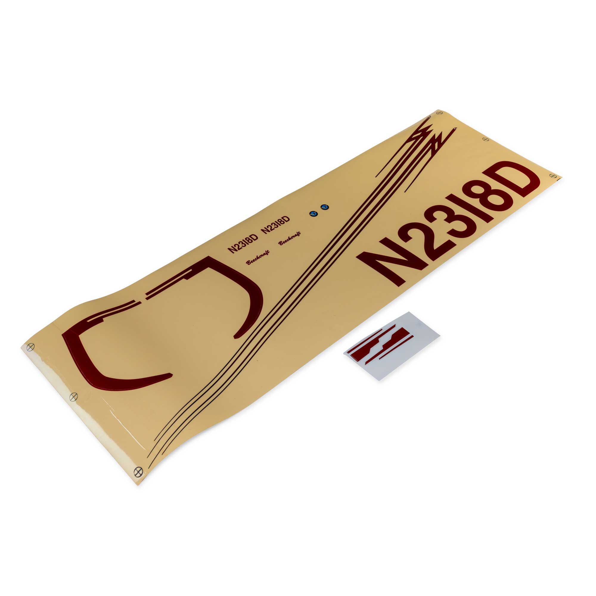 E-Flite Decal Sheet: Beechcraft D18 EFL106268