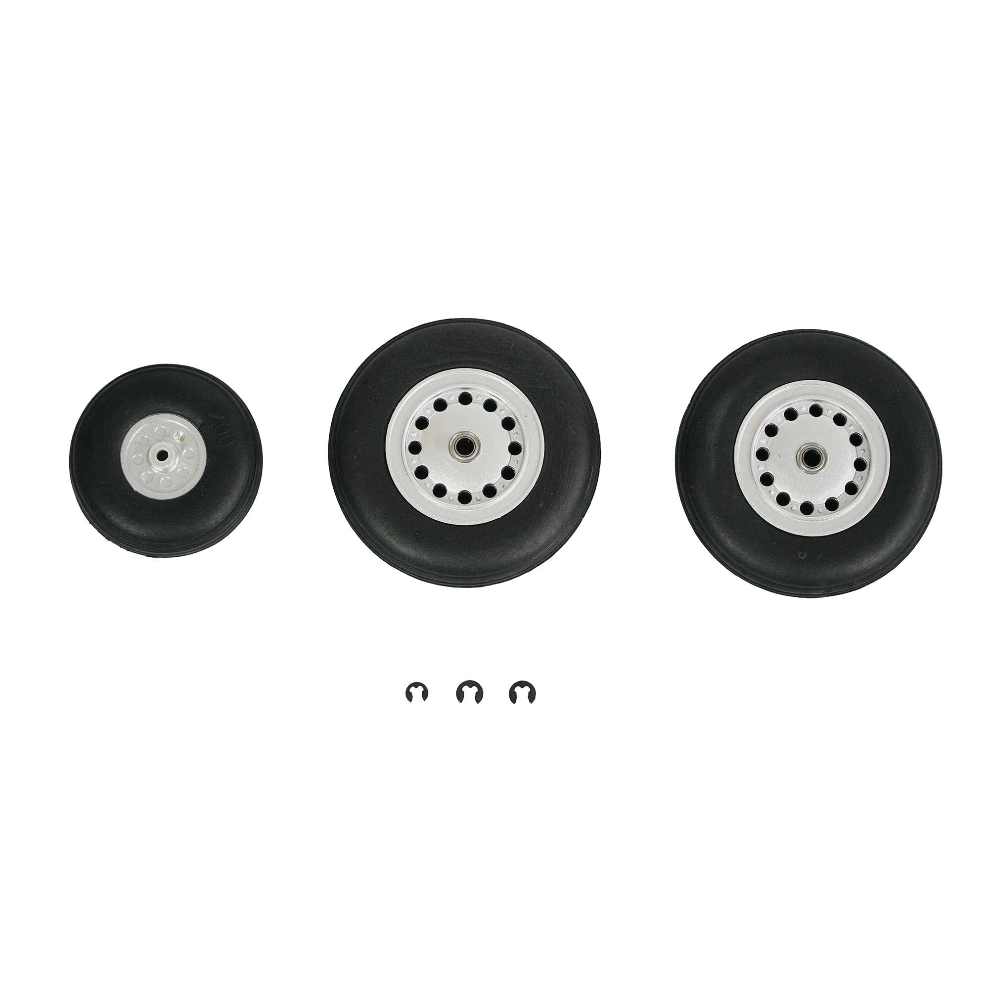 E-Flite Wheel Set: Viper 90mm EFL17785