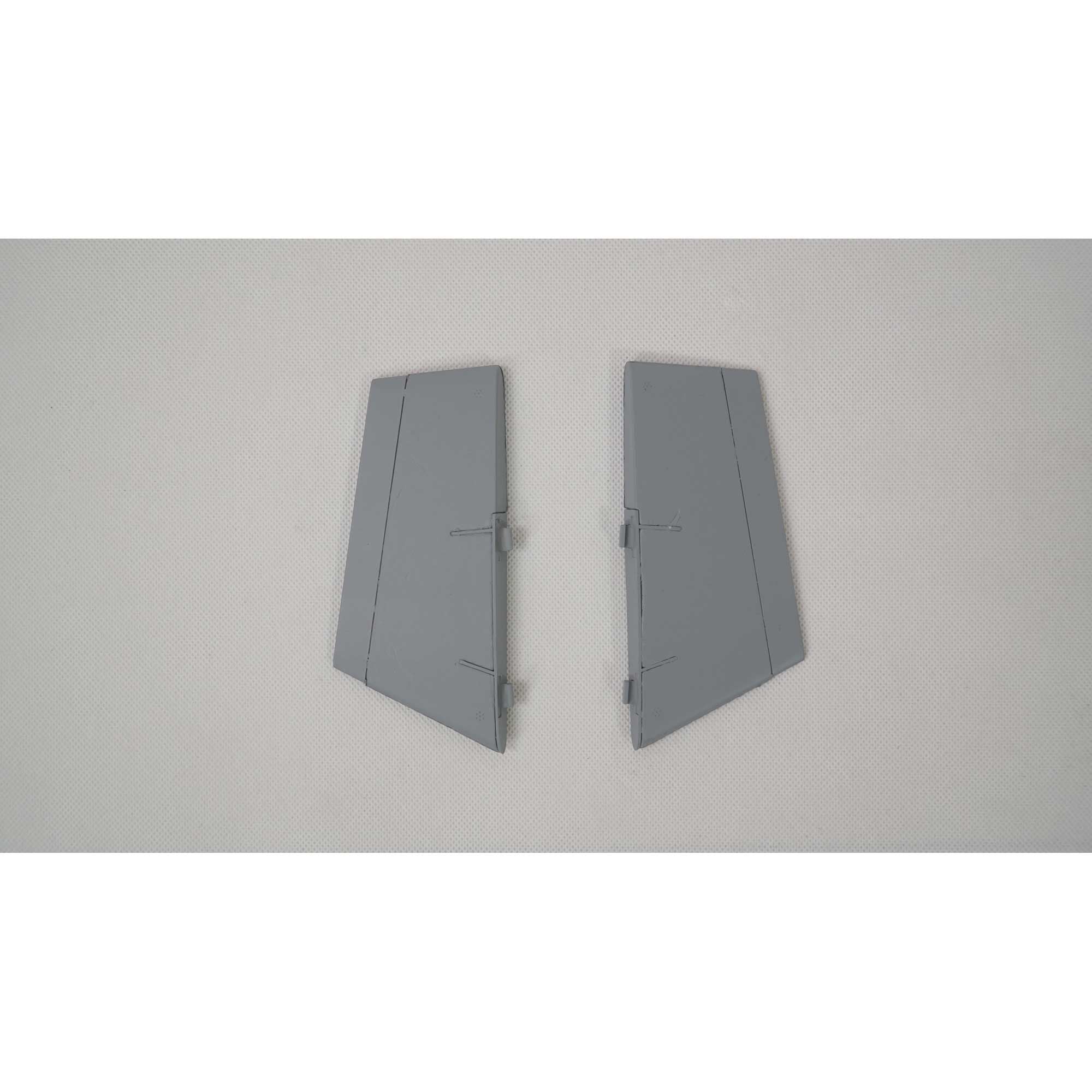 E-Flite Ventral Fin Set, Grey: F-16 Falcon 80mm EFL87882