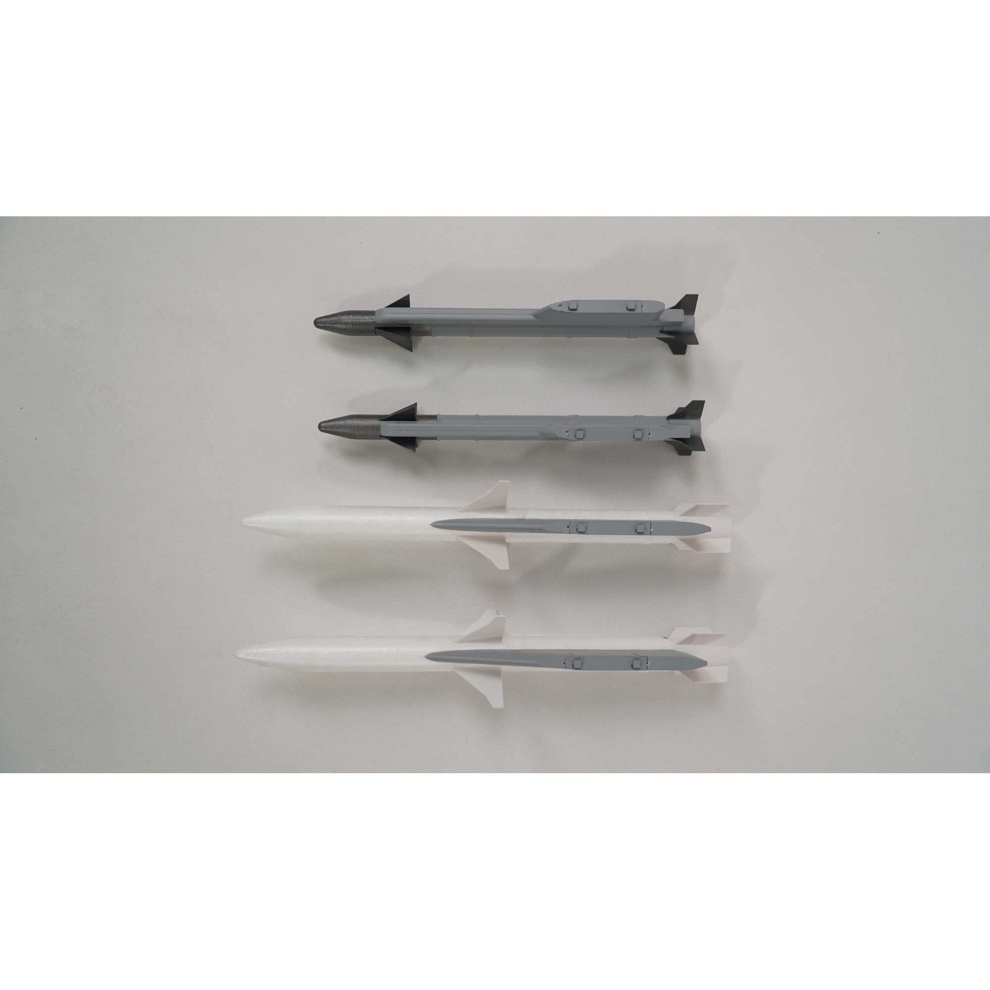 E-Flite Under Wing Missiles, Grey: F-16 Falcon 80mm EFL87886