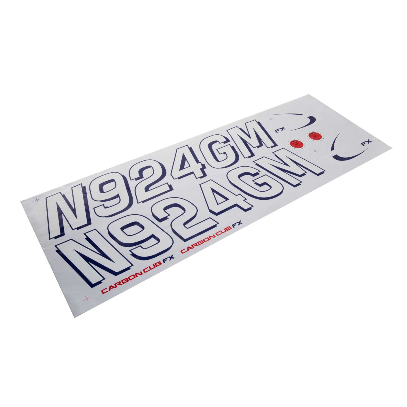 Hangar 9 Decal Sheet: Carbon Cub FX-3 100-200cc HAN528021