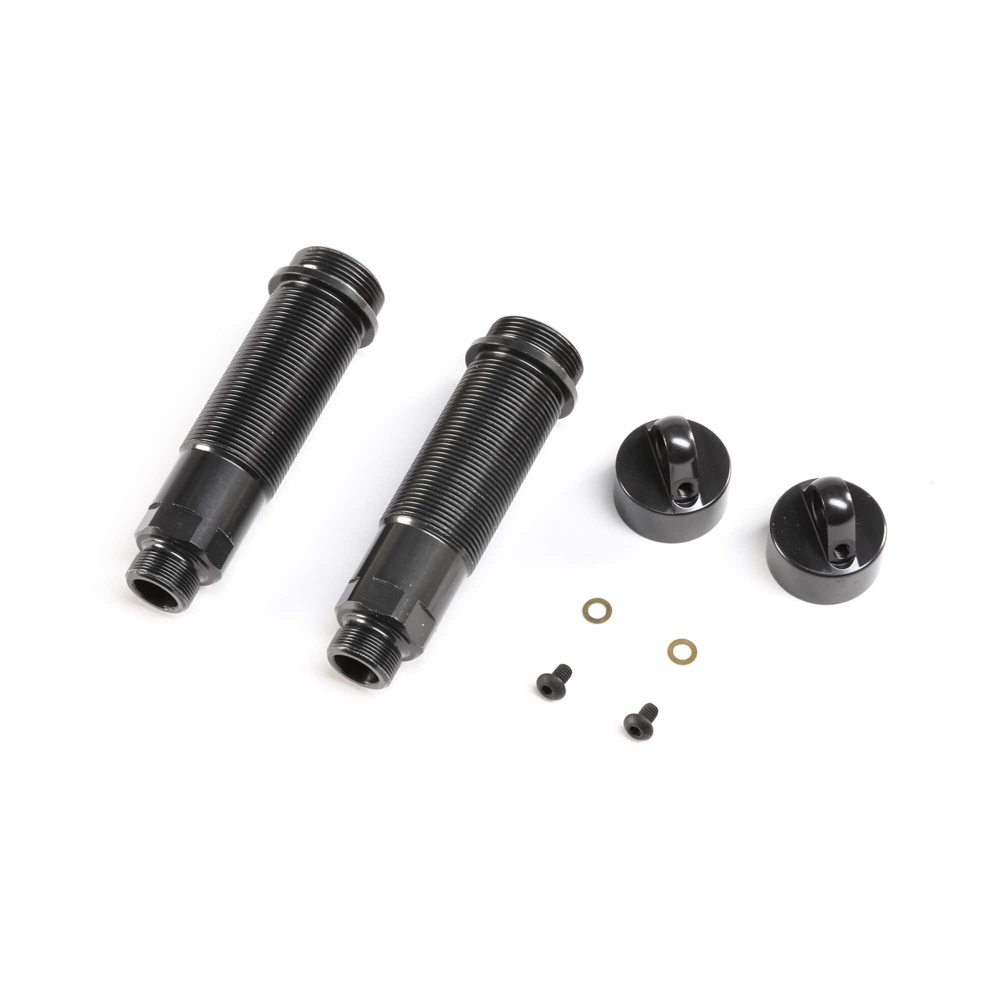 Losi Shock Body and Cap, Aluminum (2): LMT LOS243012