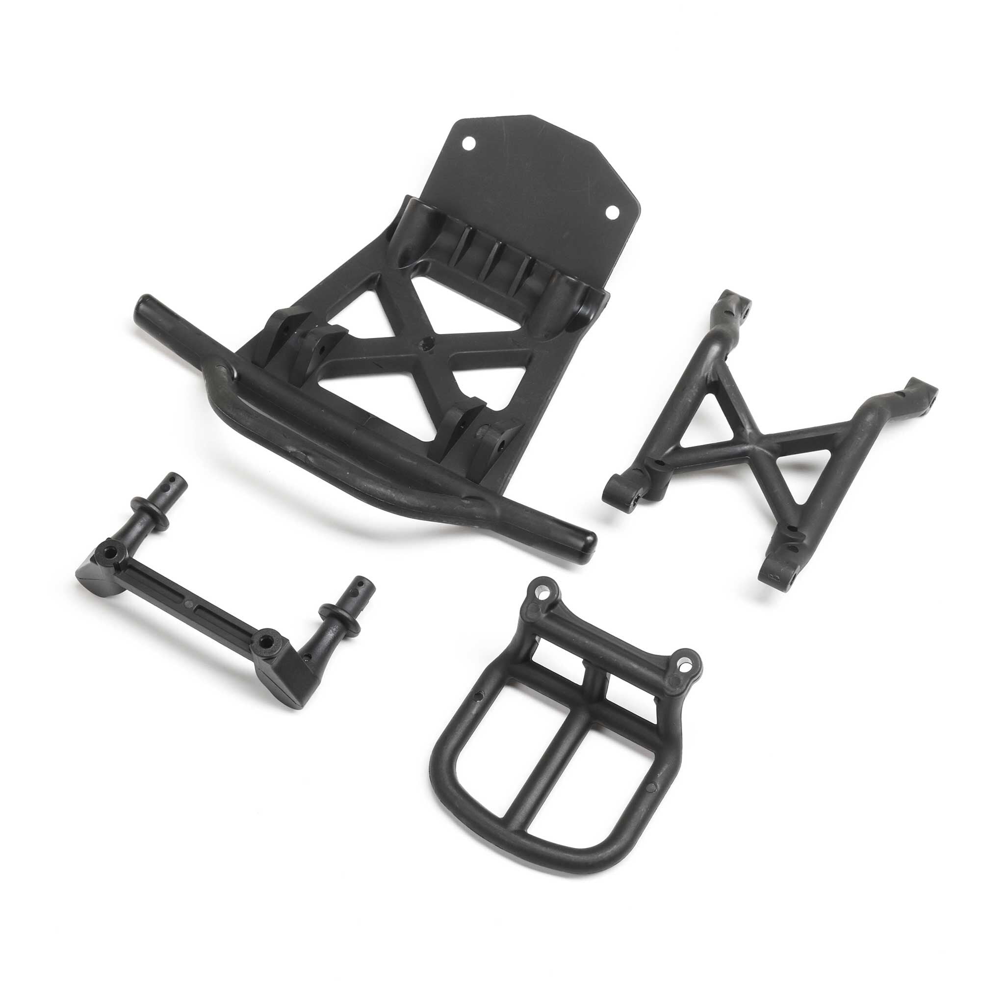 Losi Front Bumper, Brace & Body Mount: DBXL 2.0 LOS251125
