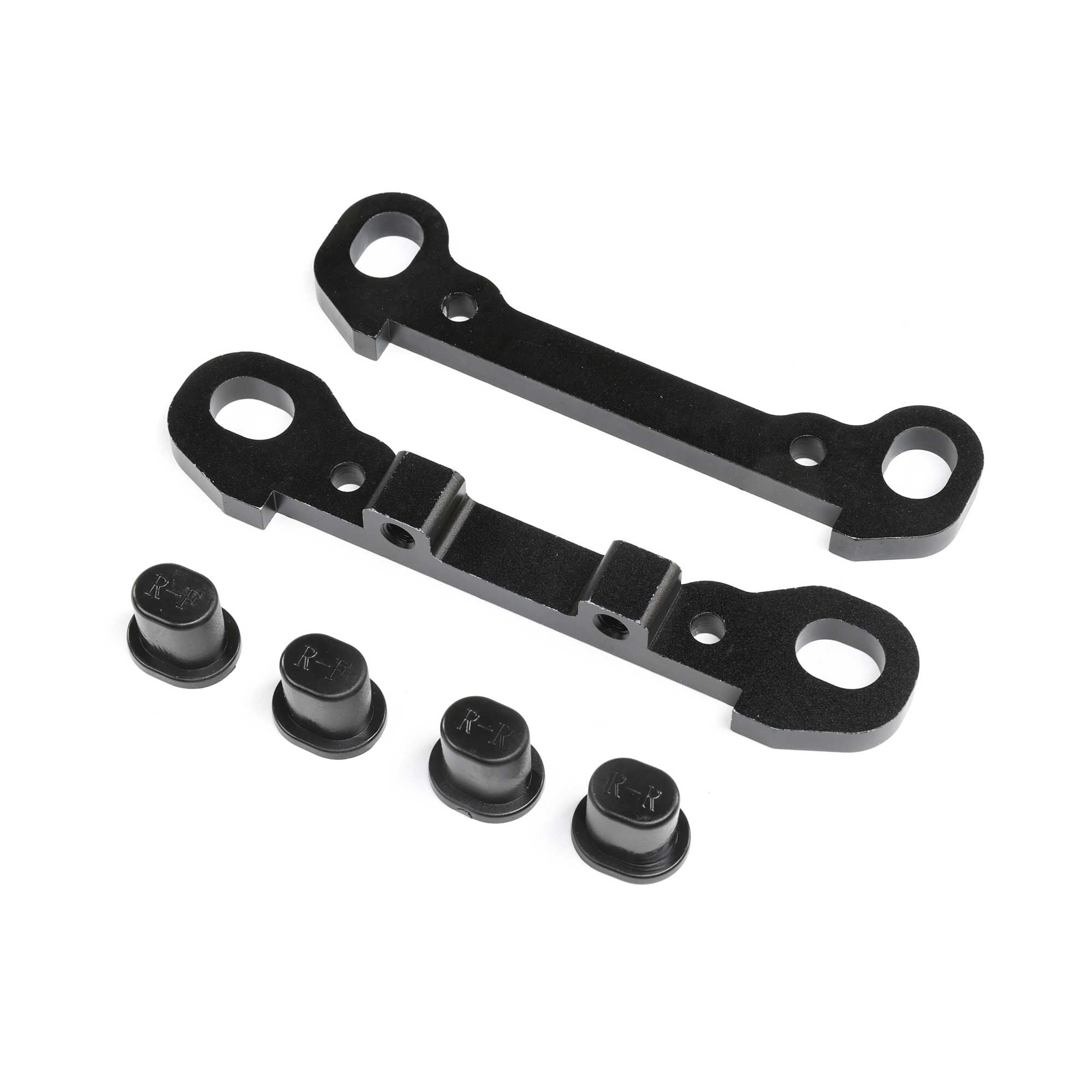 Losi Rear Hinge Pin Braces, Black: DBXL 2.0 LOS254072