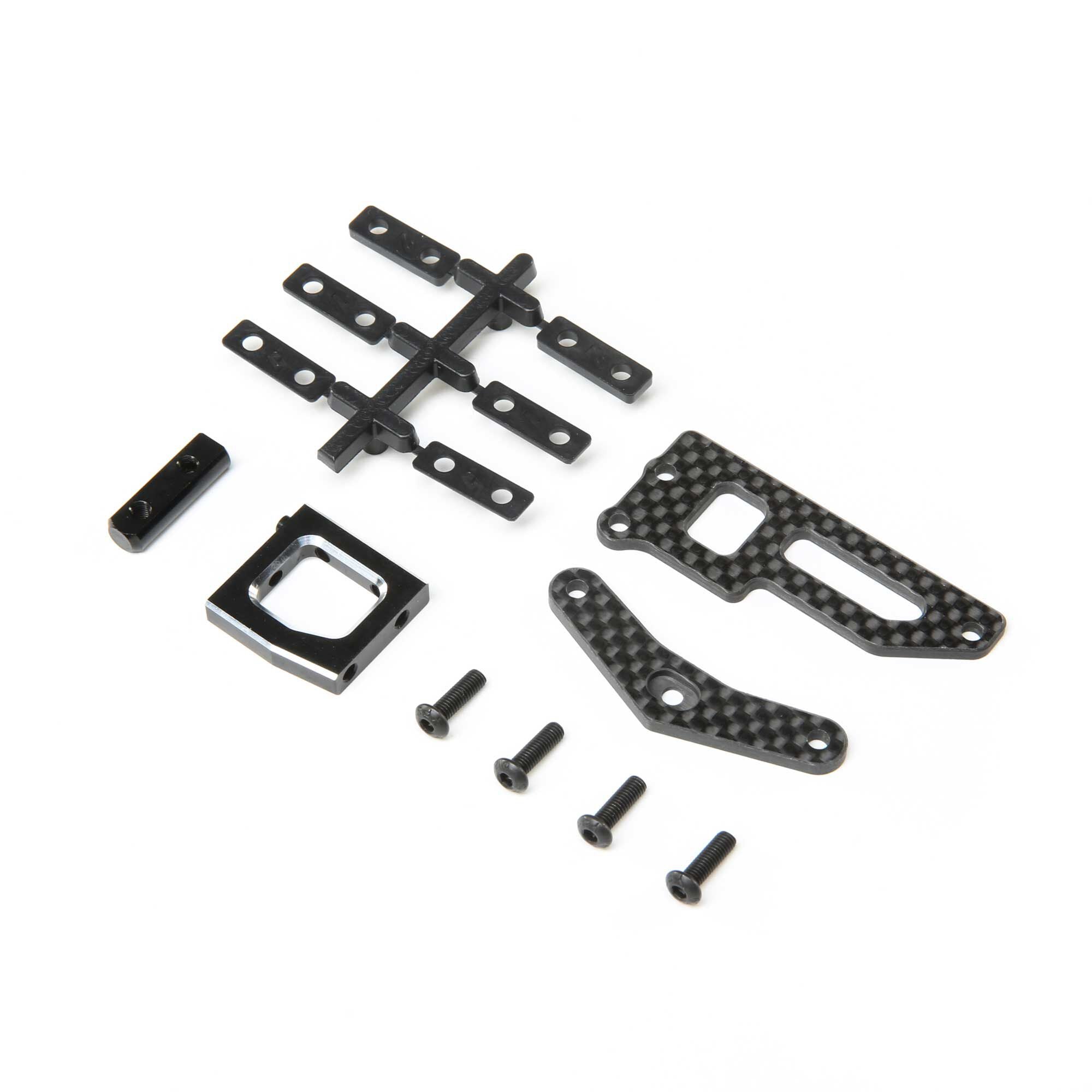 TLR Servo Mount Set, V2: 22X-4 TLR231100