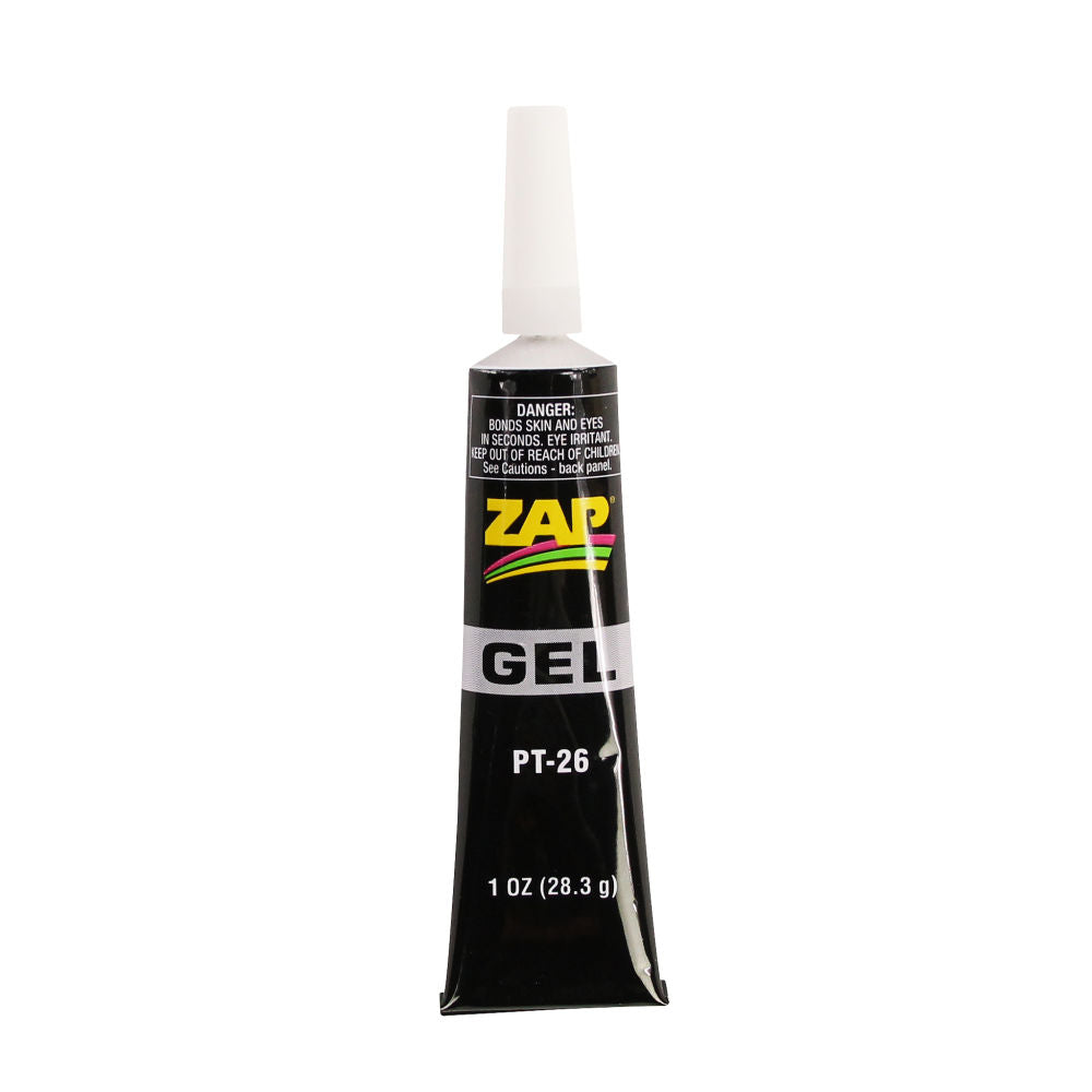 Zap Zap Gel CA no drip-suck back tube (1oz, 28.3g) ZAPPT-26