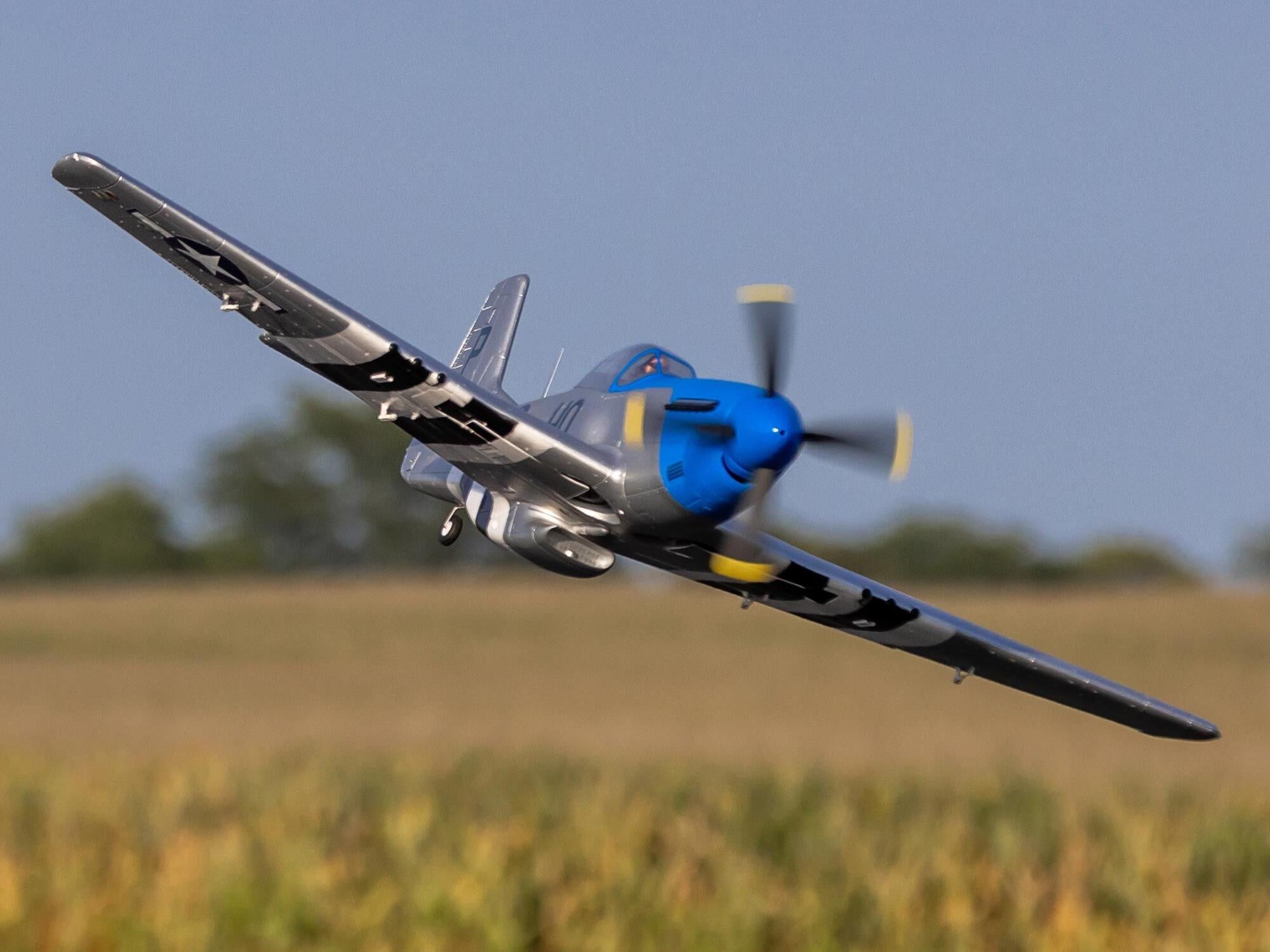 E-Flite P-51D Mustang 1.2m BNF Basic with AS3X and SAFE Select “Cripes A’Mighty 3rd” EFL089500