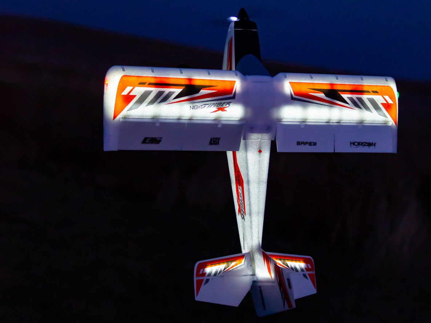 E-Flite Night Timber X 1.2m BNF Basic with AS3X & SAFE Select EFL13850