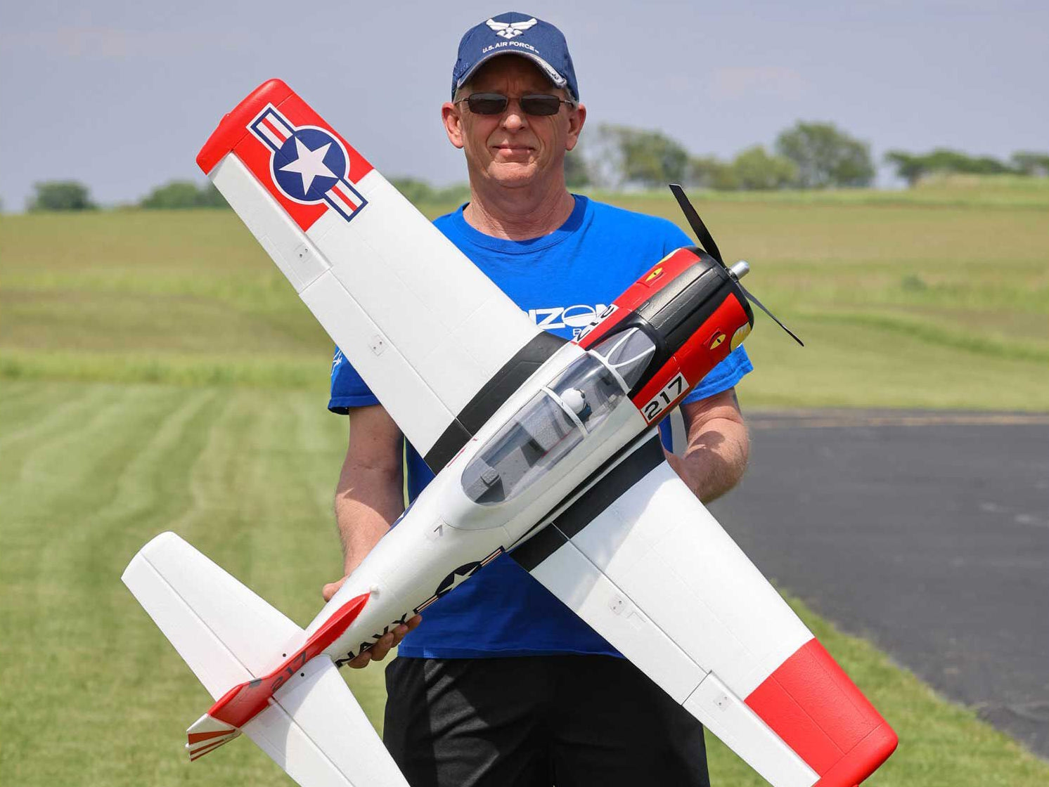 E-Flite T-28 Trojan 1.2m PNP with Smart EFL18375