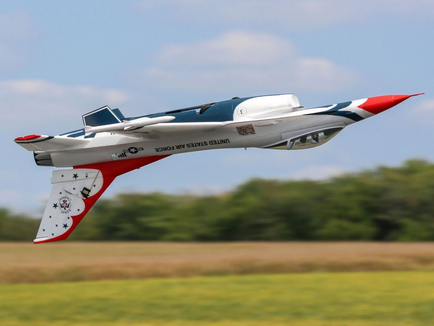 E-Flite F-16 Thunderbirds 70mm EDF BNF Basic with AS3X and SAFE Select EFL78500