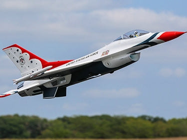 E-Flite F-16 Thunderbirds 70mm EDF BNF Basic with AS3X and SAFE Select EFL78500