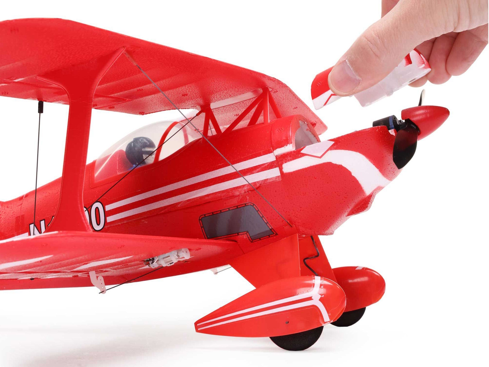 E-Flite UMX Pitts S-1S BNF Basic w/ AS3X & SAFE Select EFLU15250