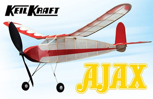 Keil Kraft Ajax Kit - 30" Free-Flight Rubber Duration KK2010