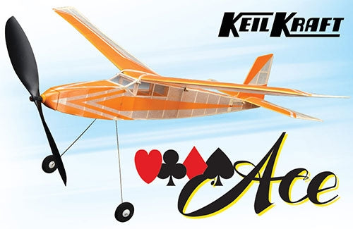 Keil Kraft Ace Kit - 30" Free-Flight Rubber Duration KK2020