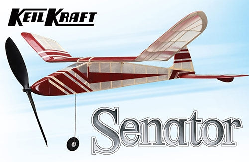 Keil Kraft Senator Kit - 32" Free-Flight Rubber Duration KK2060