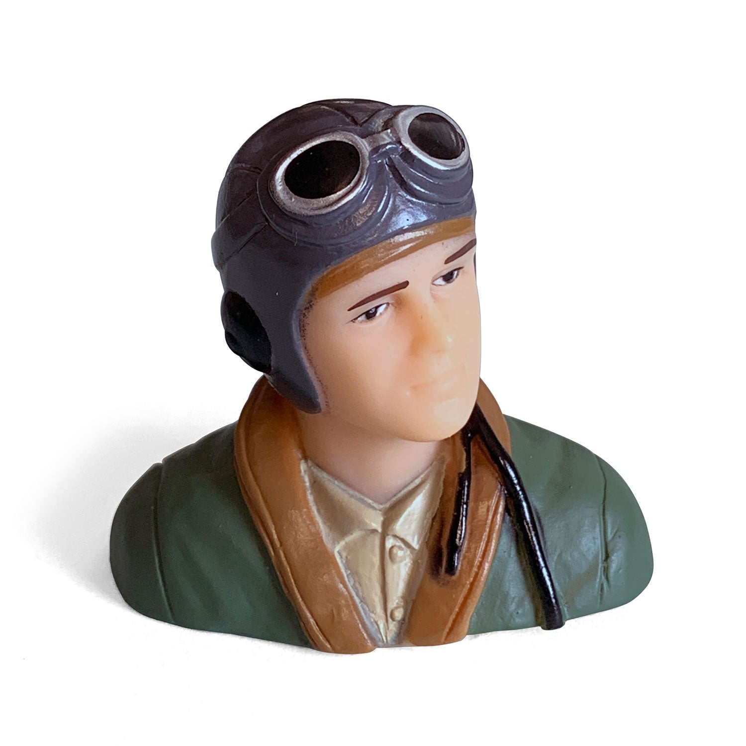 MacGregor 1/9th Scale WWII Pilot Bust (Green) ACC0107B