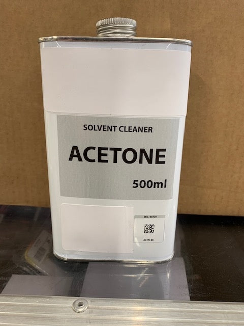 Acetone 500ml Ideal for cleaning Fuel Tanks