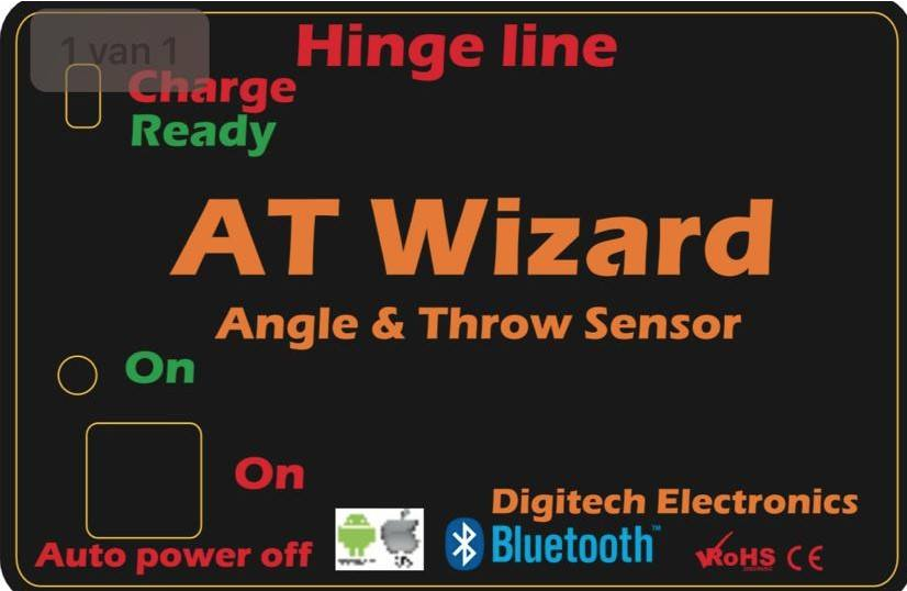 AT Wizard 2.0 from Digitech Angle & Throw Meter Bluetooth Smart Phone / Tablet Version