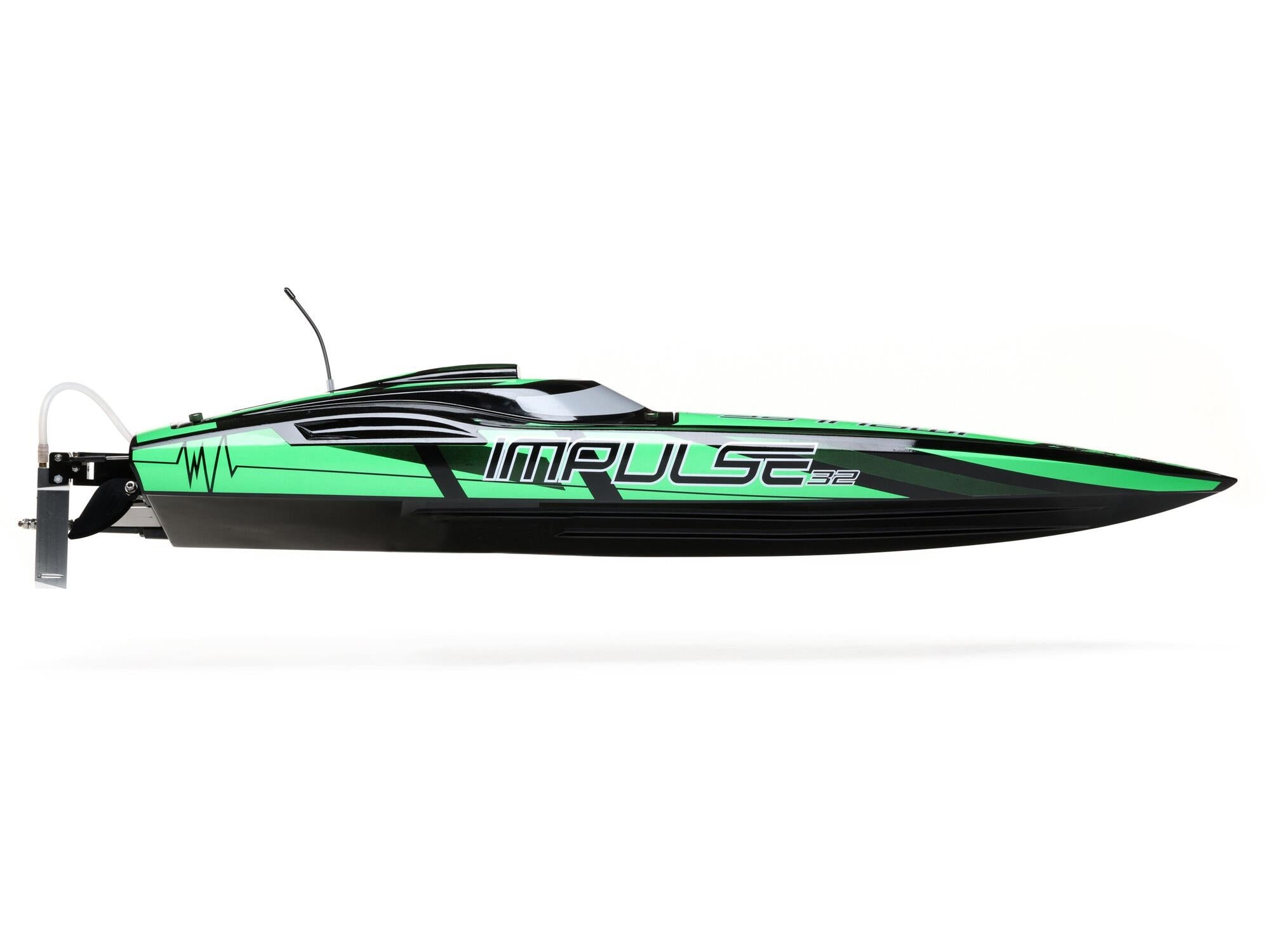 ProBoat Impulse 32" Brushless Deep-V RTR with Smart - Black/Green PRB08037T1