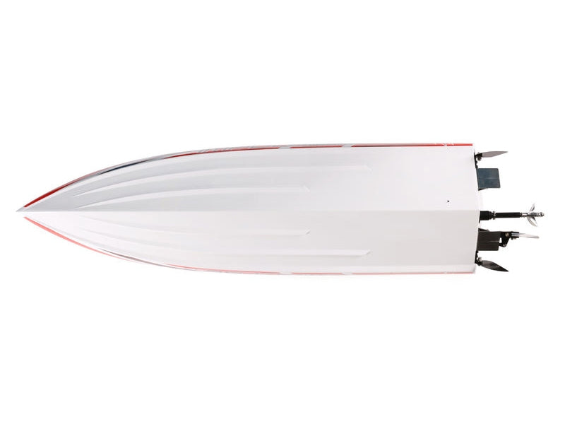 ProBoat Impulse 32" Brushless Deep-V RTR with Smart - White/Red PRB08037T2