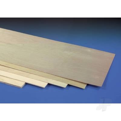 J Perkins Birch Plywood 3.00mm (1/8) 600x1200mm 5521082