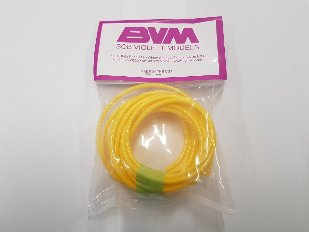 BVM Airline Tubing 12FT - Yellow AIR4182