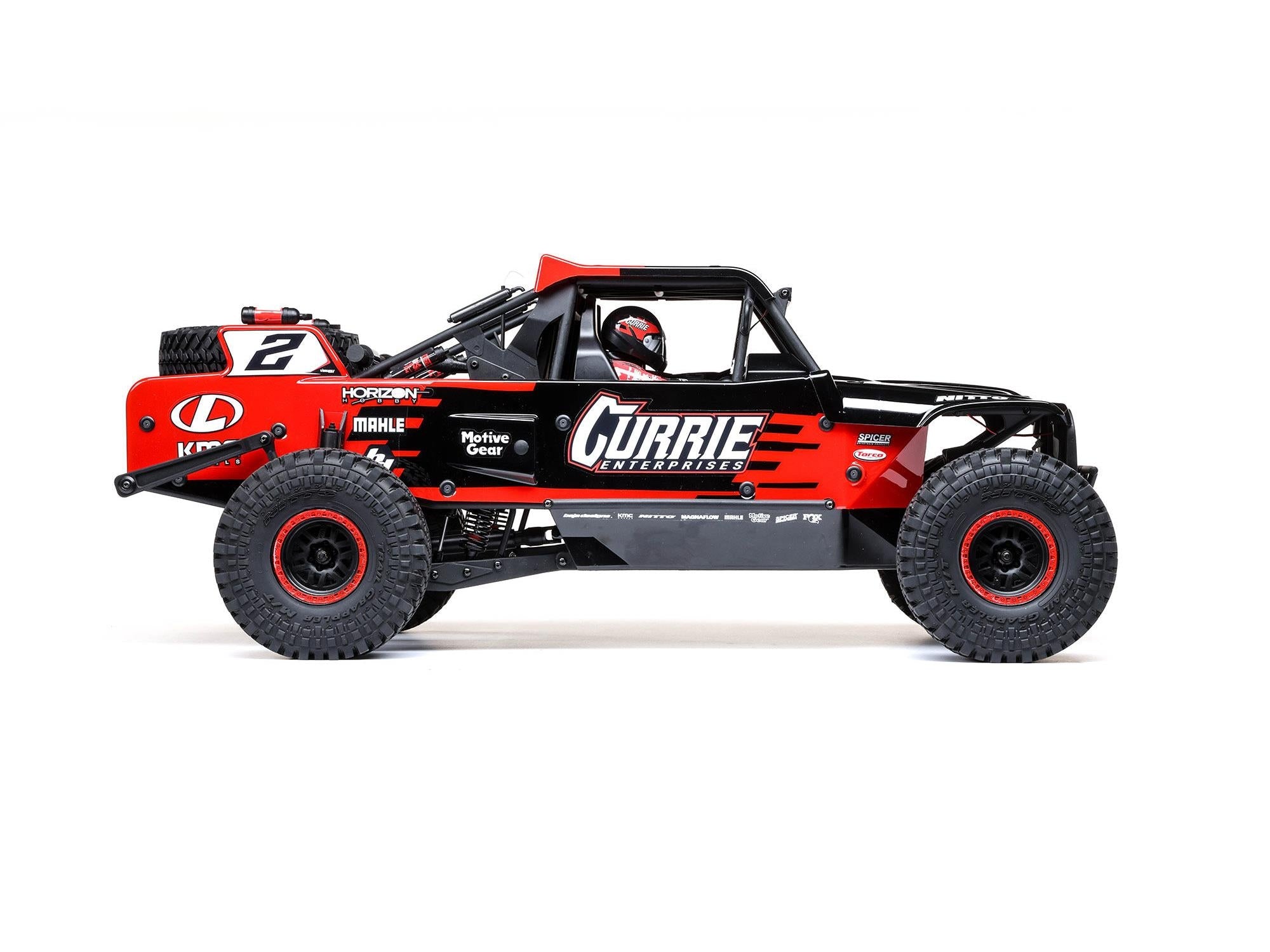 Losi 1/10 Hammer Rey U4 4WD Rock Racer Brushless RTR with Smart and AVC - Red LOS03030T1