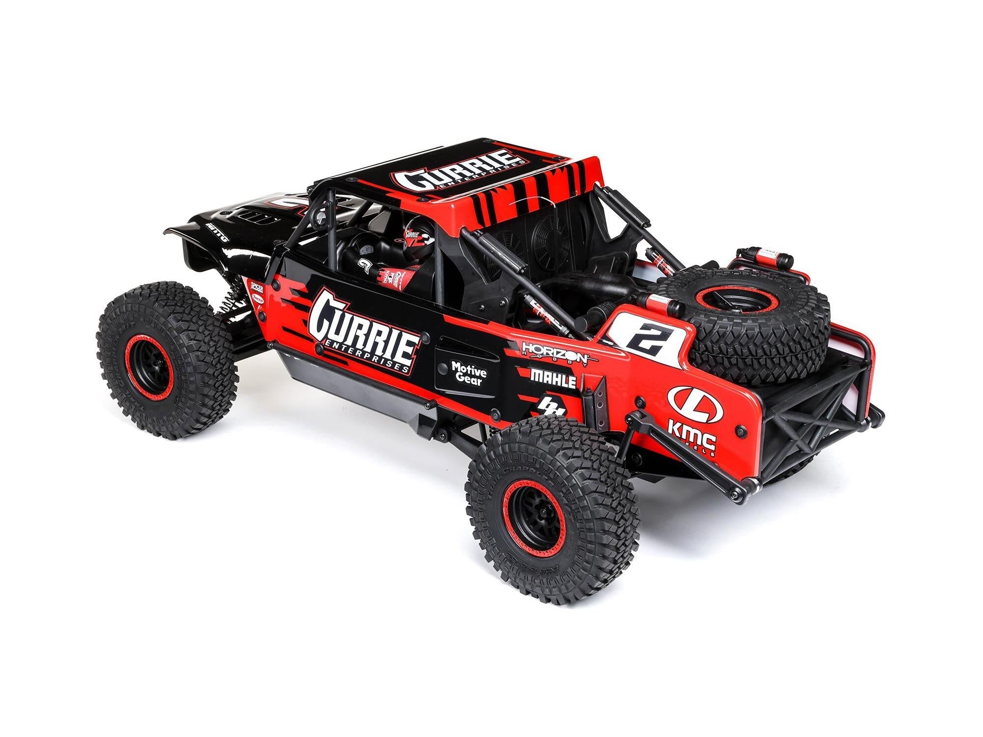 Losi 1/10 Hammer Rey U4 4WD Rock Racer Brushless RTR with Smart and AVC - Red LOS03030T1