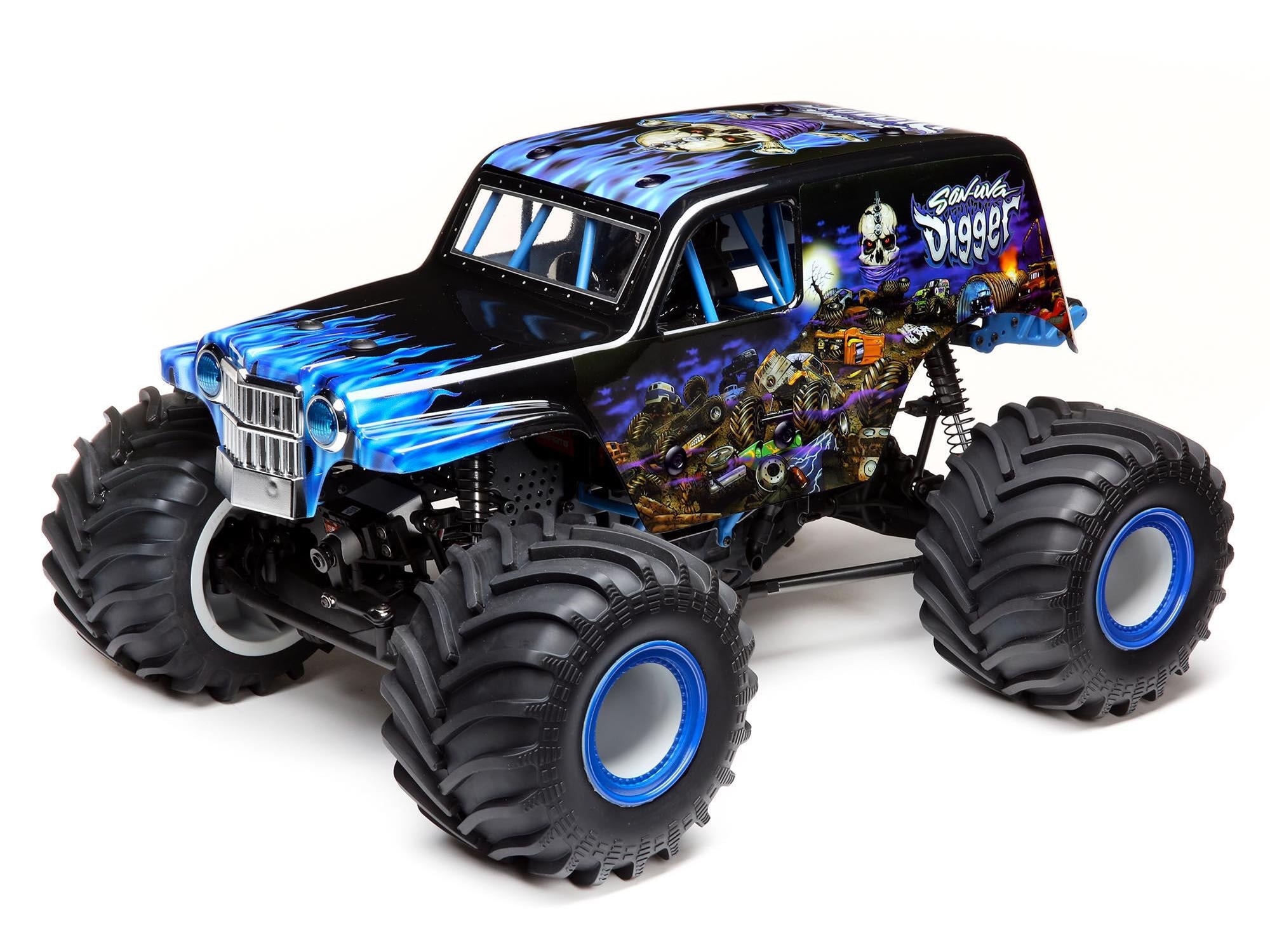 Losi LMT 4WD Solid Axle Monster Truck RTR Son-uva Digger LOS04021T2