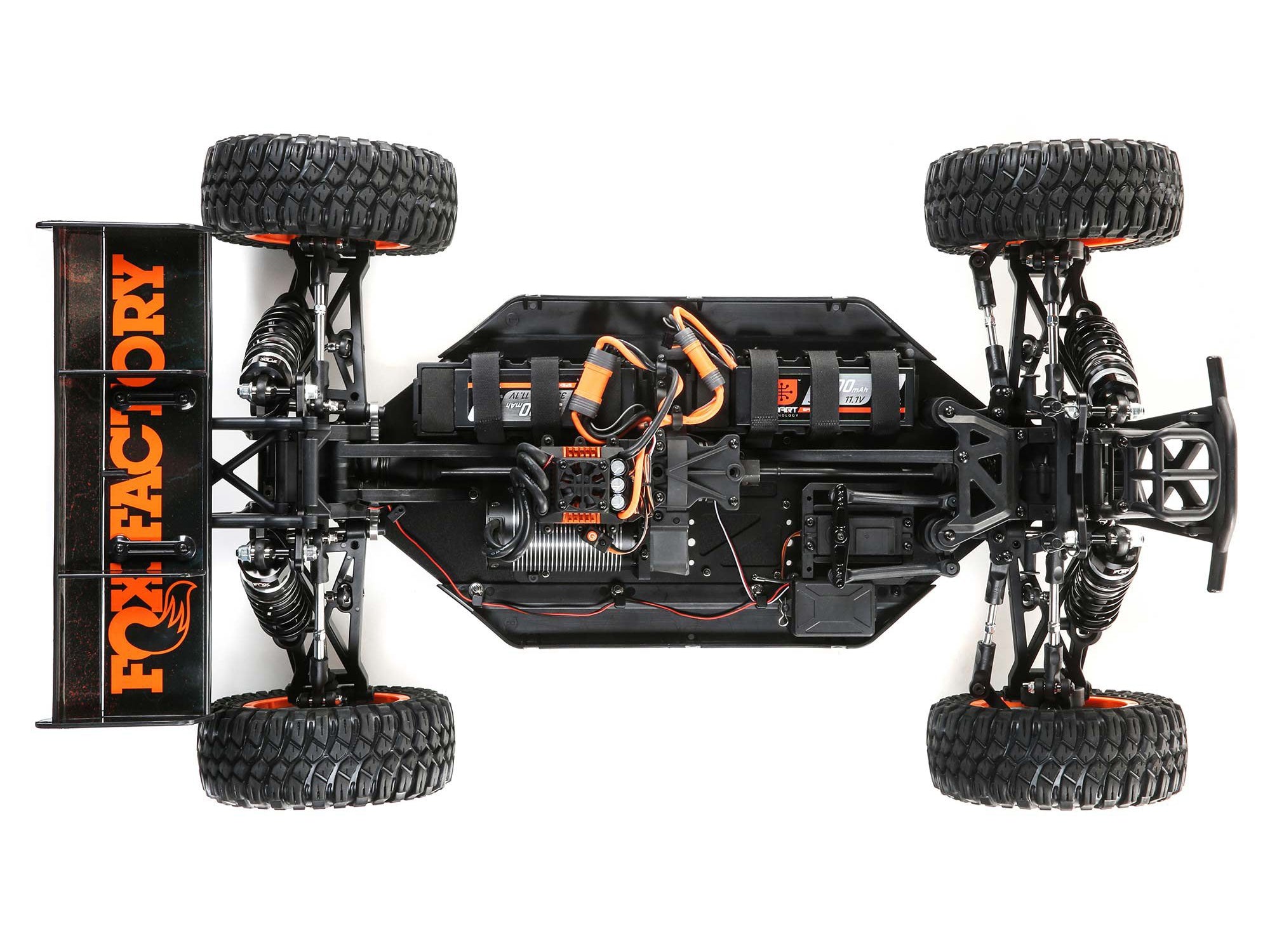 Losi 1/5 DBXL-E 2.0 4WD Desert Buggy Brushless RTR with Smart - Fox Scheme  LOS05020V2T1