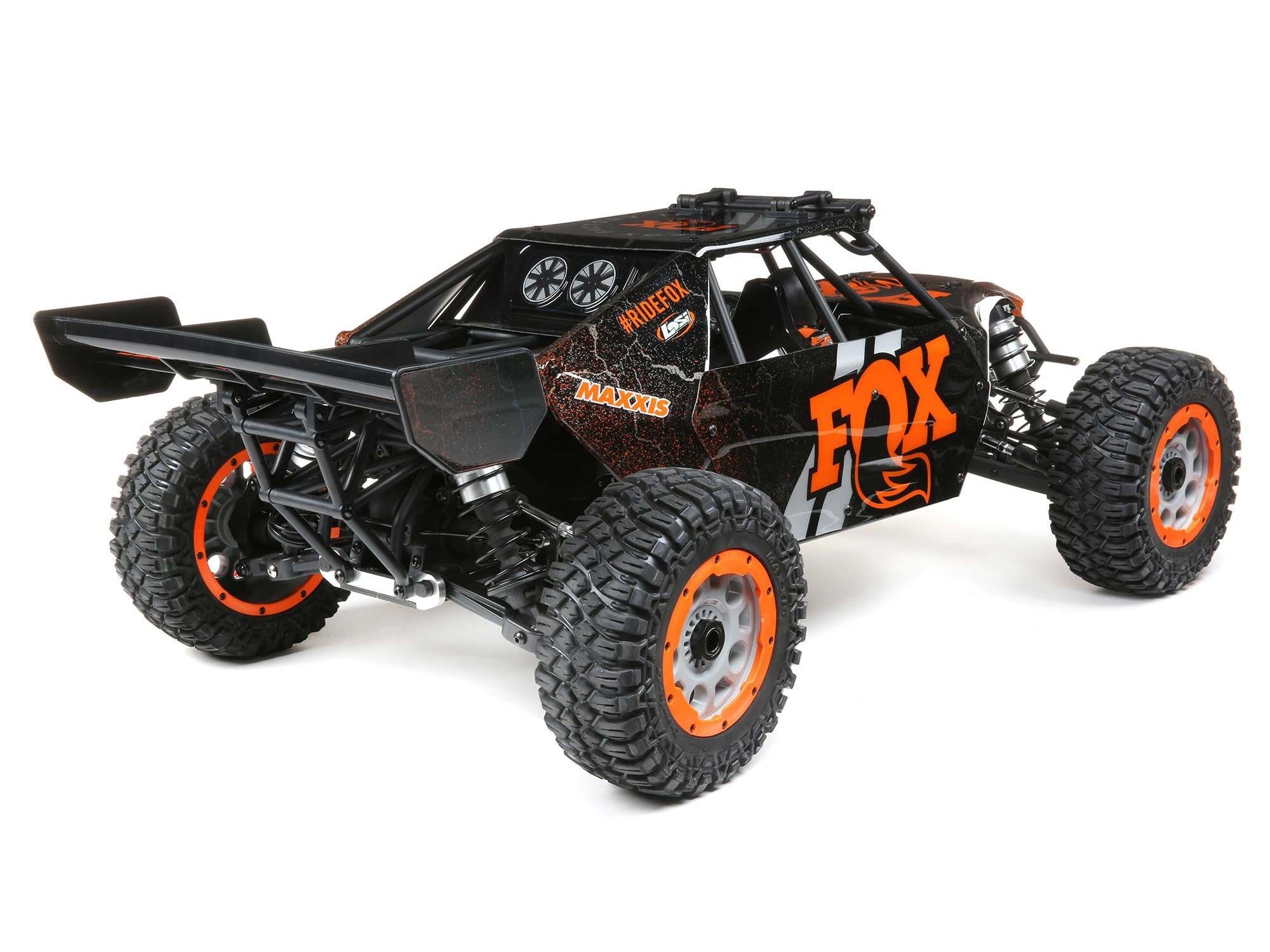 Losi 1/5 DBXL-E 2.0 4WD Desert Buggy Brushless RTR with Smart - Fox Scheme  LOS05020V2T1