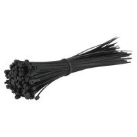 Cable Ties - 2.5 x 100mm - Black - Pack Of 100