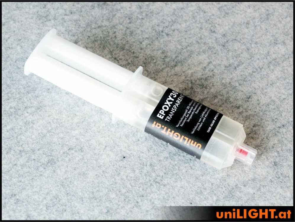 UniLight Epoxy Glue CLEAR, 30min EPOXY30