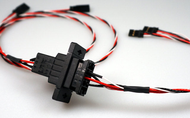 3 Pin Click Connect Multipin Connectors Ideal for Wing or Stab Wiring from IRC Emcotec A85250 / 2859