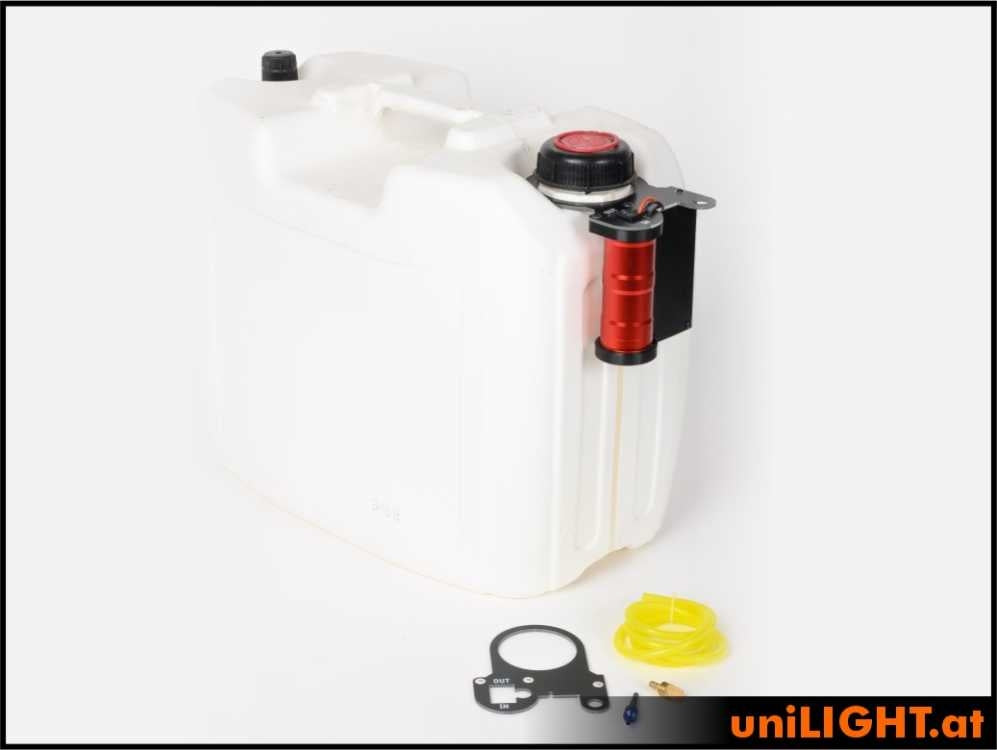 Complete Tank Station for 20/25 Liter Canisters with KM9001 Pump & LiIon Batteries from Kingmax KM9001-25L 