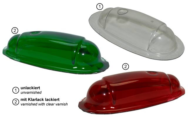 Hacker Cover Cap Drop-shaped Paintable 43mm (1.69in) Posi (4 pieces)