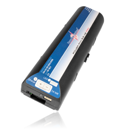PowerPak 5.0 X 2 Pro 5000mAh 7.4v Li-Ion Powerbox Battery 2555