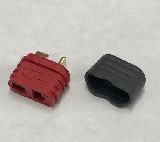 Deans Female Connector With Wire Shield